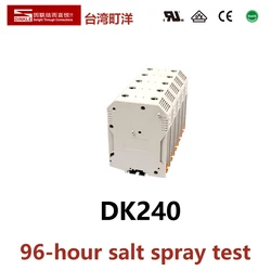 Dinkle conector elétrico dk150 com 1 saída, entrada e saída