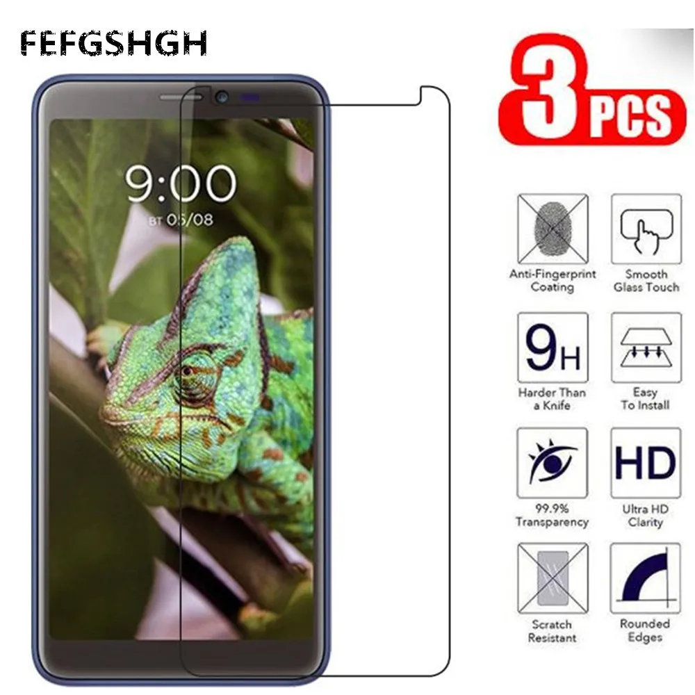 Закаленное стекло 9H 2.5D для BQ 5518G Защитное экрана Защитная пленка джинсов |