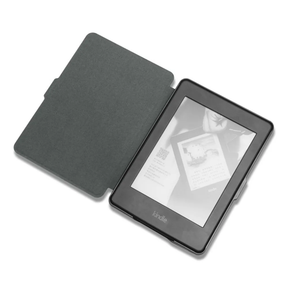Печатный ударопрочный чтения электронных книг чехол ультра-тонкий чехол кожаный чехол с откидной крышкой для чтения электронных книг защитный чехол для Kindle 958 KPW