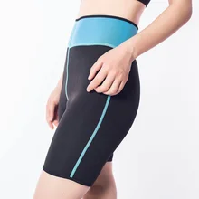 Брюки Для Похудения Термо неопрен для женщин талия тренажер Корректирующее белье бедра утягивающий триммер спортивные шорты корректор ягодиц Корректирующее белье