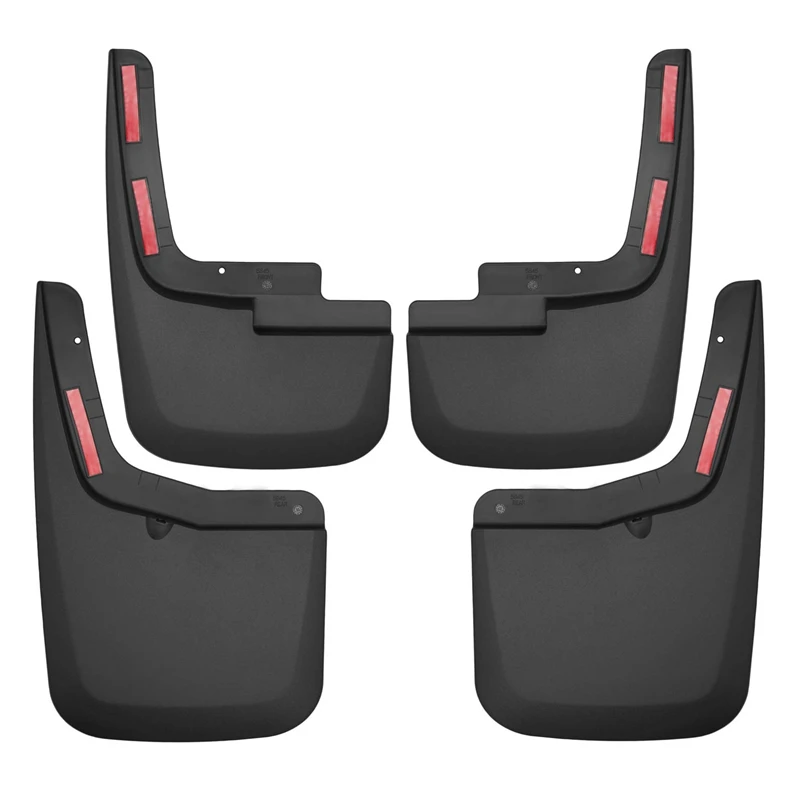 

4 Pack Black Mud Guards Front and Rear Mud Guard Set for 2015-19 Ford F-150 Fender