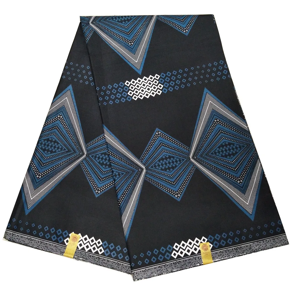 Настоящий воск блок принты ткани Анкара голландский воск Африканский Воск принты нигерийский дизайн 100 хлопок