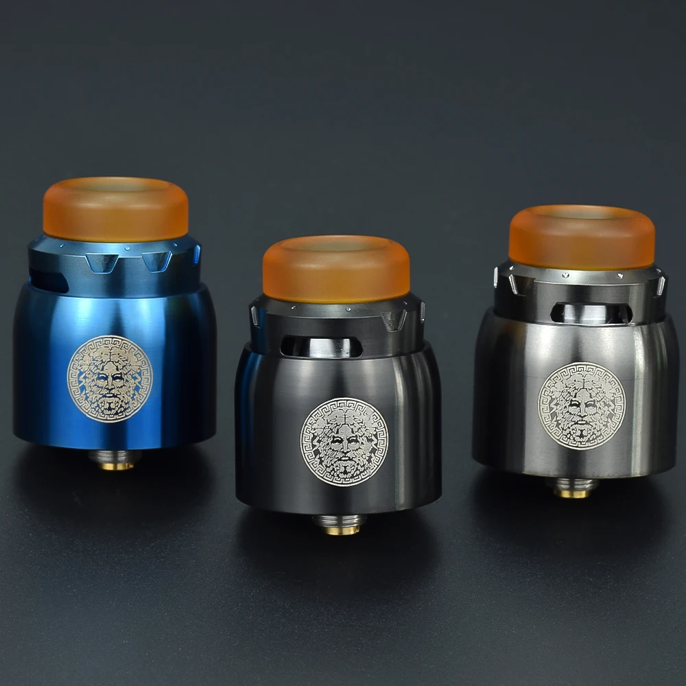 

Coolvape ZEUS Z RDA 25 mm 316 ss Single Coil or Dual Coils Rebuildable E Cigarette Vaporizer atomize vs kylin m pro rta