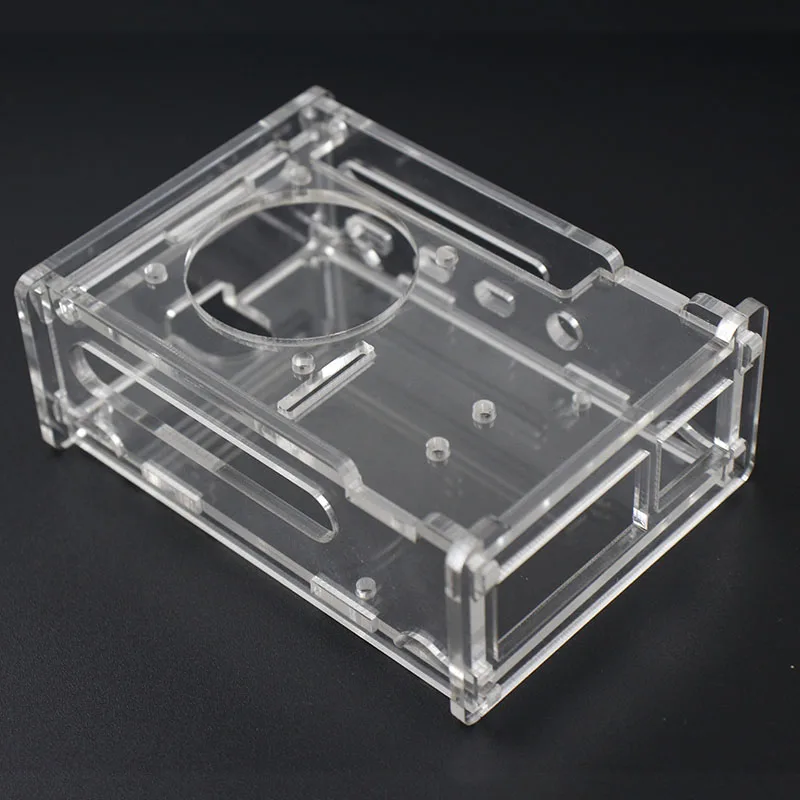 Для Raspberry Pi 4B акриловый чехол и чехол для камеры, теплоотвод, вентилятор охлаждения, микро-Hdmi к Hdmi кабель адаптер Pi 4 B комплект аксессуаров