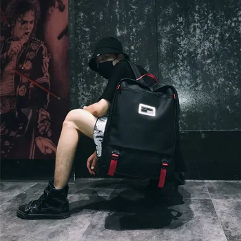 

New Street Fashion Unisex Backpack Casual High-capacity Tide Brand Harajuku Style Schoolbag Personalized Travel Backpack