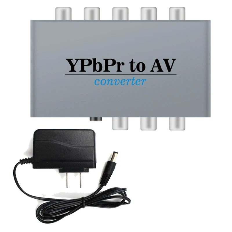 Преобразователь YPBPR в AV совместимый с HDMI 1 3 передатчик 5 RCA компонентов