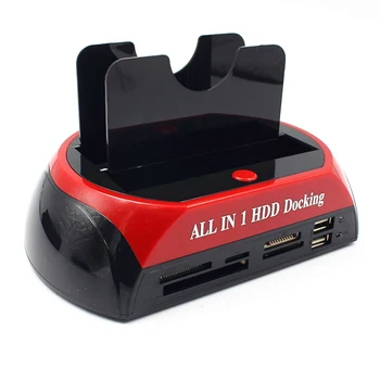 

Multi-function Hard Drive Dock Base USB3.0 IDE / SATA Hard Disk Holder USB2.0 TO IDE + SATA US/EU/UK Plug GT