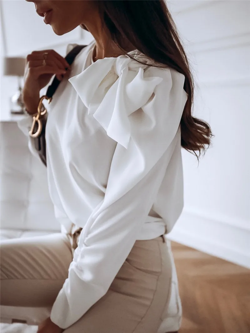 chiffon shirt blouse women13
