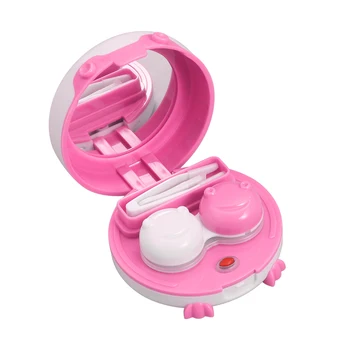 

Ultrasonic Electric Contact Lens Washer Box Cleaner Case Contact Lens Container Cute Eye Care Tool