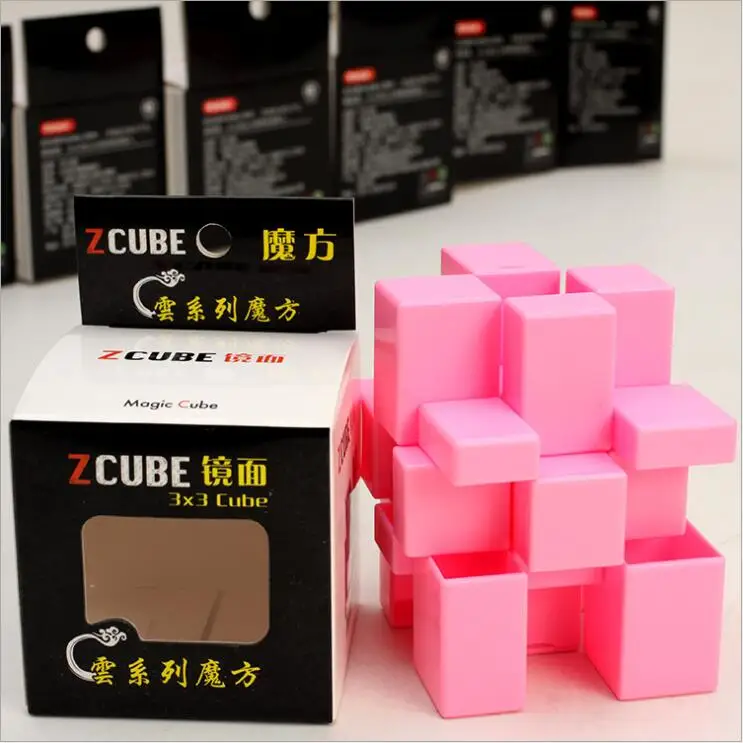 Z cube Magic cube 3x3x3 головоломка с быстрым кубом Развивающие игрушки для детей зеркальный конструктор для детей подарок