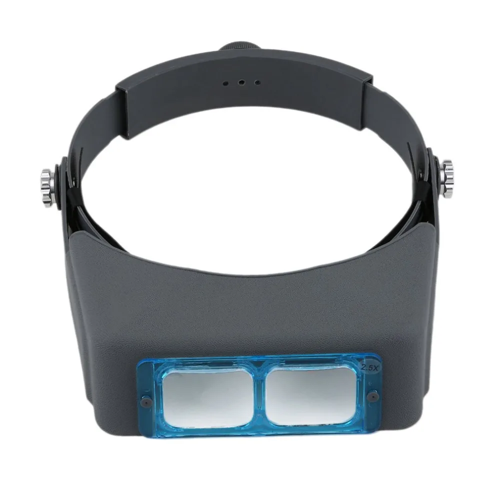 

Helmet Type Magnifying Glass Double Lens Head Wearing Magnifier Precise Device Enhancing Eyesight Improving Efficiency