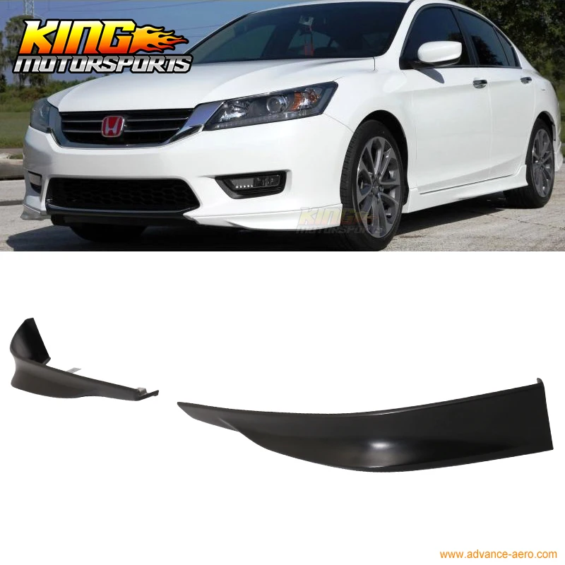Подходит для 13-15 Honda Accord Sedan 4Dr OE HFP style 2 шт. передние накладные рессоры США домашняя