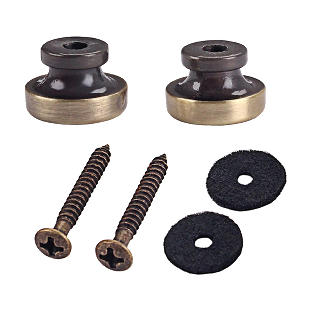 Guitar Strap Buttons Locks Straplock For  Electric Guitar Parts