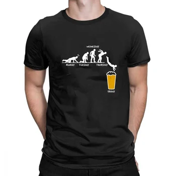 

Man Week Craft Beer T Shirts Male Drunk Tee Alcohol Drinking Clothes Funny Humor Graphic Short Sleeve T-Shirt Streetwear