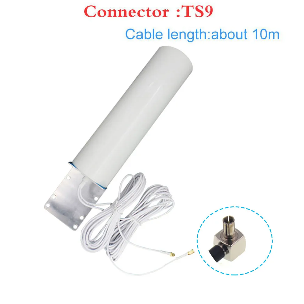 4G LTE Antenna 3G 4G Antena SMA-M Outdoor Antenna with 10M