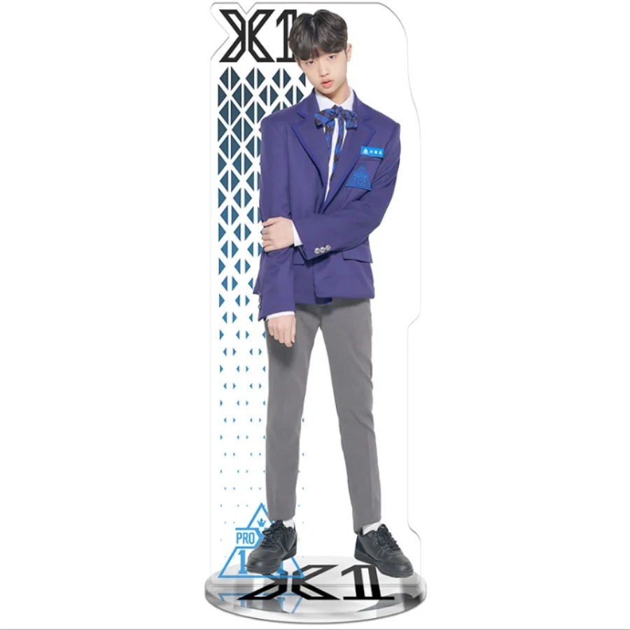 Kpop X ONE Standing Action Table Decor Song Hyeong Jun Son Dong Pyo Acrylic Standee Action Figure Doll 22cm Produce x 101