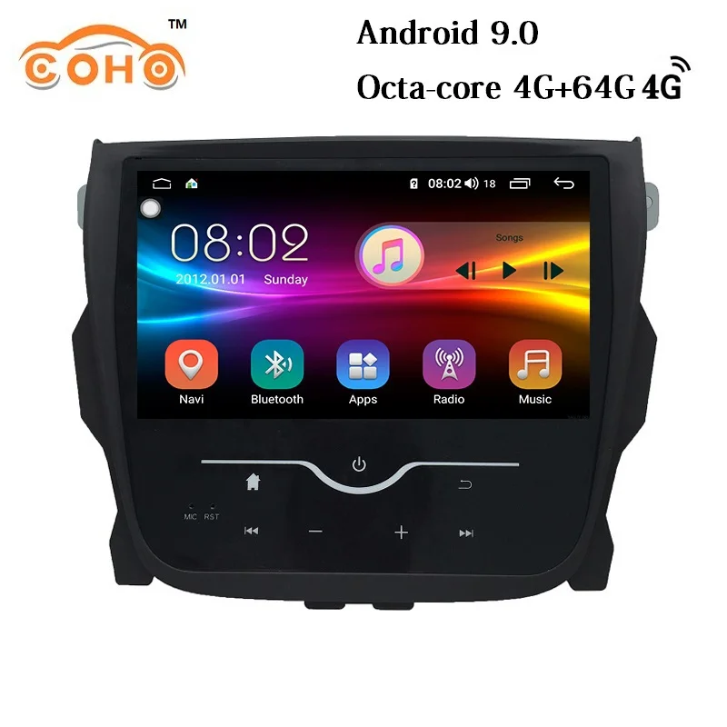 Ips 8-core 4+ 64g 1 din android навигация aux bluetooth автомобильное радио gps трекер для 2010- MG5 MG 5