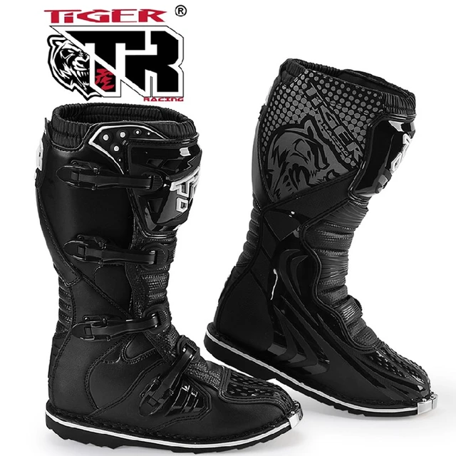 TR MTR-E001 Tiger-Botas de Motocross para hombre, zapatos de carreras para  Motocross, Enduro, MX, ADV - AliExpress