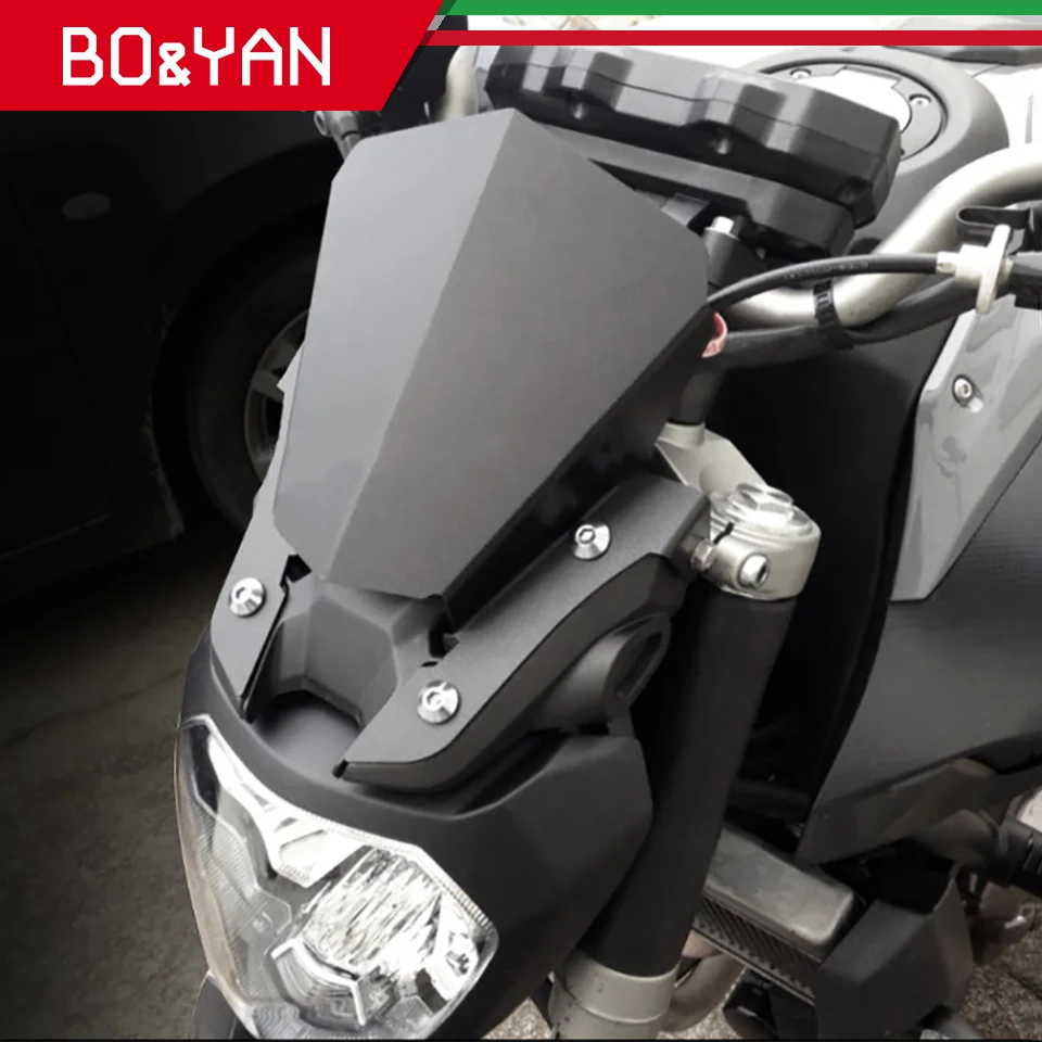 Для Yamaha MT 07 MT07 FZ07 FZ 2013 2014 2015 2016 2017 дефлектор мотоцикла CNC ветровое стекло крышка| |