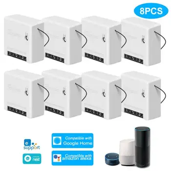 

3 /5/10 Pcs Sonoff Mini DIY Smart Switch Small Ewelink Remote Control Wifi Switch Support External Work With Alexa Google Home