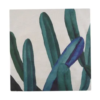 

Cactus Printed Cotton Linen Pillowcase Decorative Pillows Cushion Office Home Throw Pillow 45cm*45cm Hot