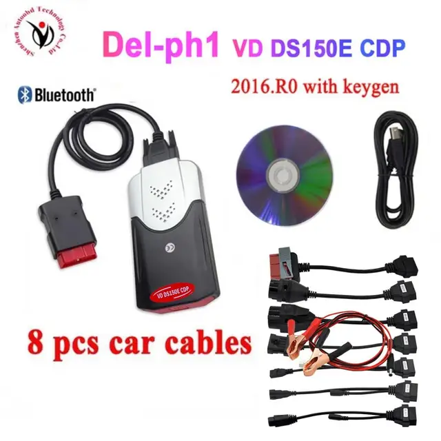 $US $29.49 2020 new vci 2016.0 keygen vd TCS cdp pro led cables for delphis autocoms vd ds150e cdp car truck o