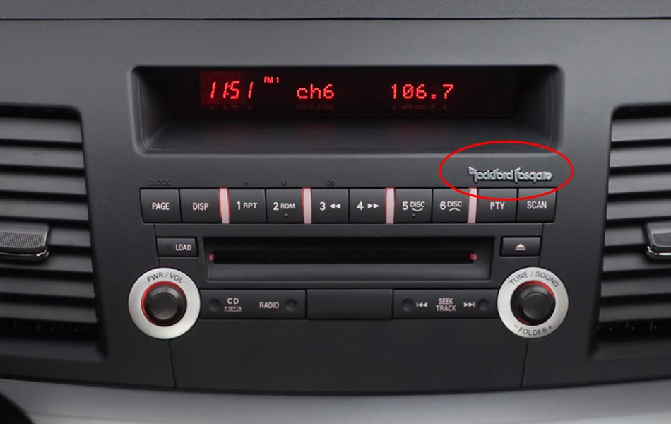Rockford amplifer Lancer