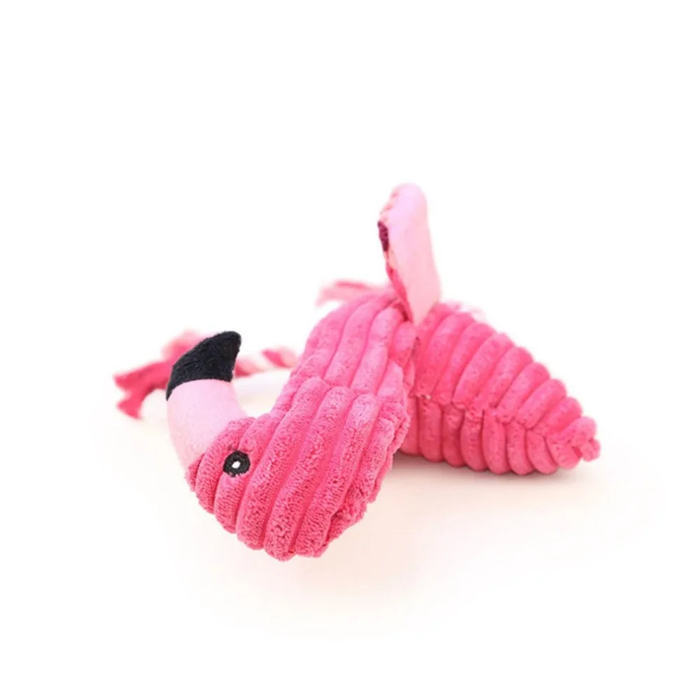 Креативный Милый Забавный Фламинго дизайн для домашних собак жевательные игрушки плюшевые игрушки хлопковая веревка тренировка жевания игрушки товары для животных