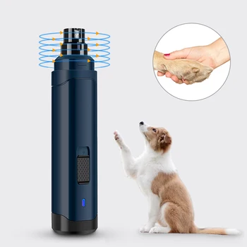 

Rechargeable Dog Nails Cutter Pets Paws Nail Cutter Cat Care Grooming Tool USB Electric Pet Dog Nail Grinder Trimmer Clipper