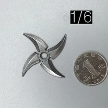 

For Sale 1/12th Sengoku Japanese Samurai Weapon Shuriken Model Alloy Material For Doll Action Collectable