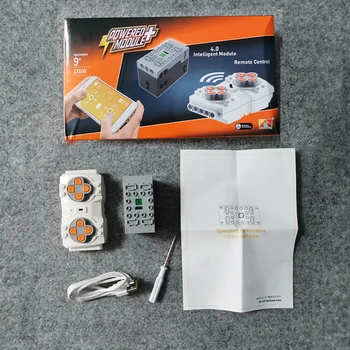 

NEW Creative Phone Bluetooth Remote Control 4 channels Lithium Battery Box Building Blocks Compatible logoes Sbrick Buwizz Parts
