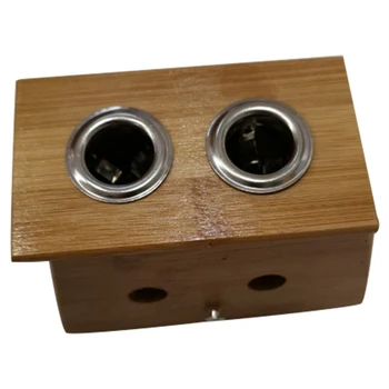 

Two Hole Healing Box For Moxa Moxibustion Medicine Therapy