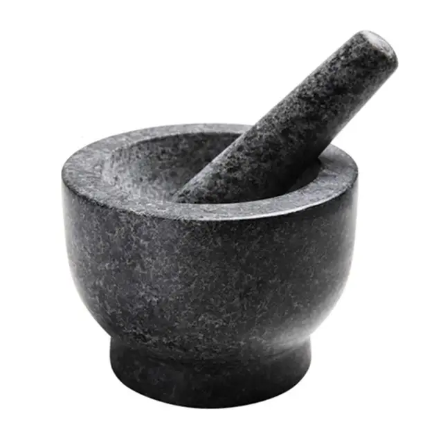 Natural Handiwork Granite Mortar and Pestle Set: A Kitchen Essential for Healthy Cooking