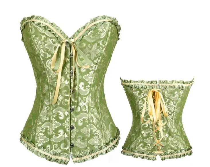 6XLGothic Body Shaper Corset Women Fashion Sexy Push Up Body Shaper Clothing Court Corset Tights Lace-Up Chest Corset