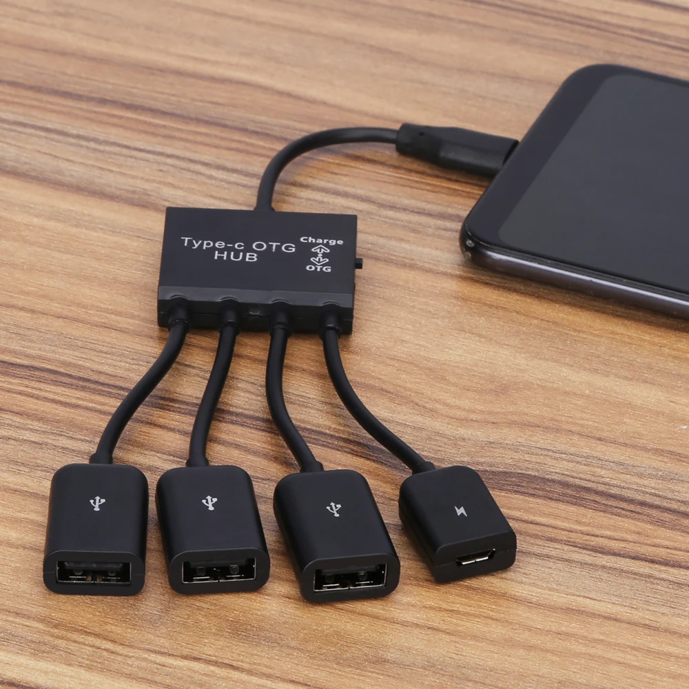 Onvian Type-C USB Adapter OTG Cable USB C 3.0/2.0 Male To USB Micro Female Adapter USB Hub For Samsung Xiaomi Huawei Fastdeliver