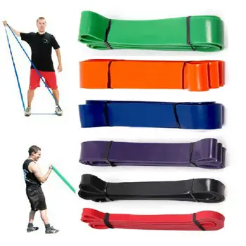 

Heavy Duty Exercise Resistance Loop Set Bands Set Fitness Home Yoga Gym Pull Up Belts