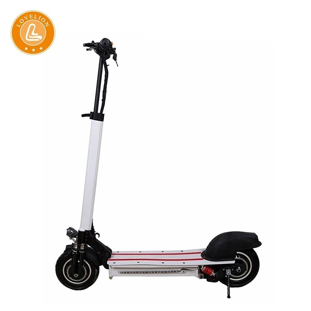 

LOVELION double Driving foldable Electric kick scooter 48V 22AH 1200W power motor adult folding longboard Bicycle scooters