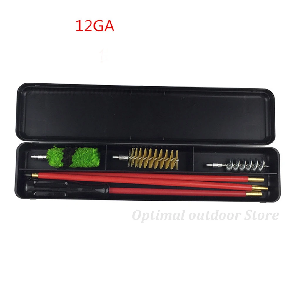 Комплект из 6 шт./компл. 12GA/16ga/.22Cal/.30Cal Набор Щеток Для Чистки алюминиевая