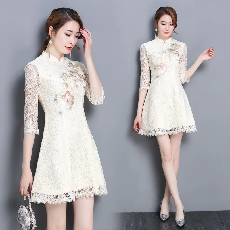 

2018 Spring Clothing New Style Korean-style High-End Bridesmaid Evening Gown GIRL'S Students Dress Women's