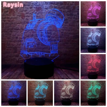 

Star Wars Legends BB-8 Robot Baby Yoda Death Star Meme Figure Night Light for Kids Child Bedroom Shop Home Decor Table Lamp Gift