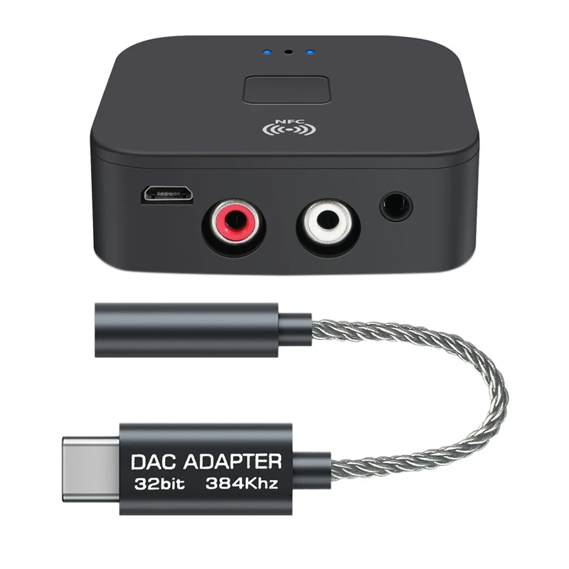 3.5mm USB Hi-Fi Bluetooth 4.1 Music Audio Video Receiver Adapter Universal ND 