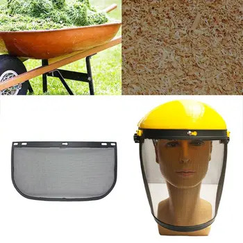 

Safety helmet mask Cut grass Protective screen for brush cutter forestry