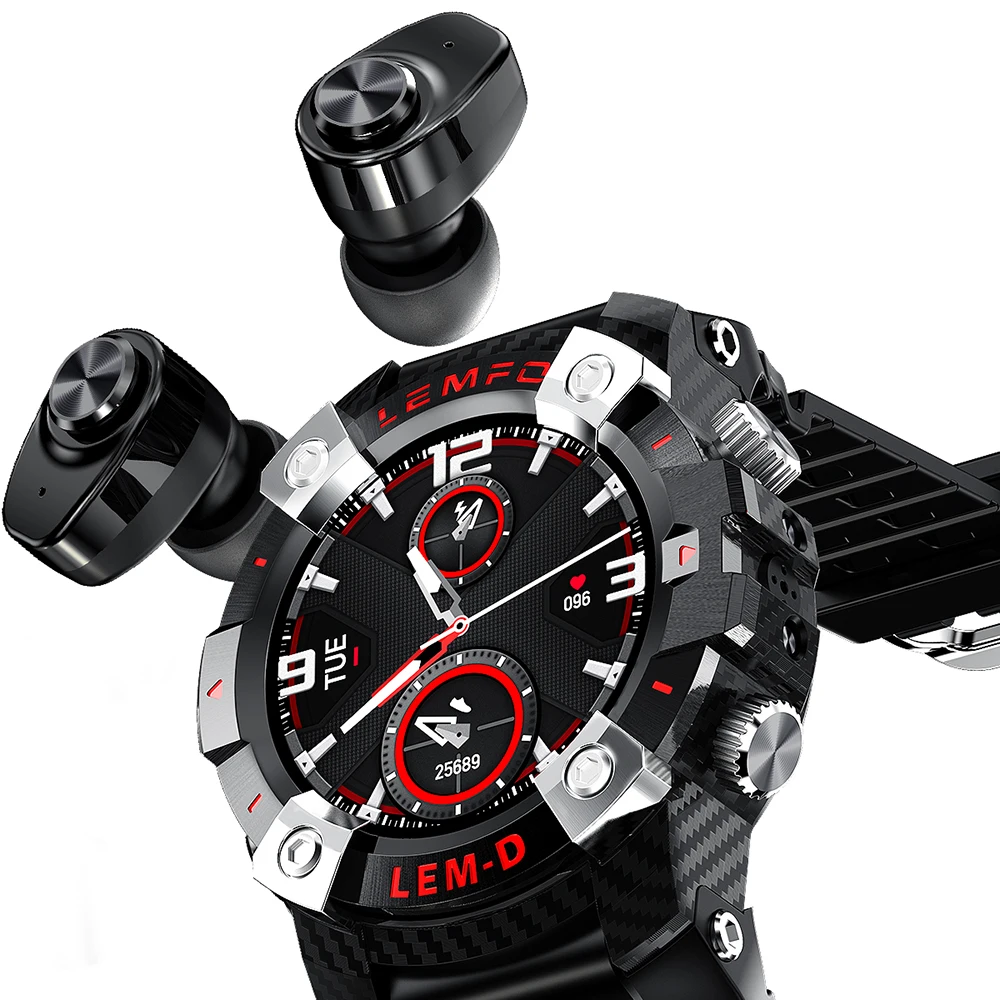 Смарт-часы Torntisc 2020 для мужчин 360*360 HD экран беспроводные Bluetooth 5 0 наушники