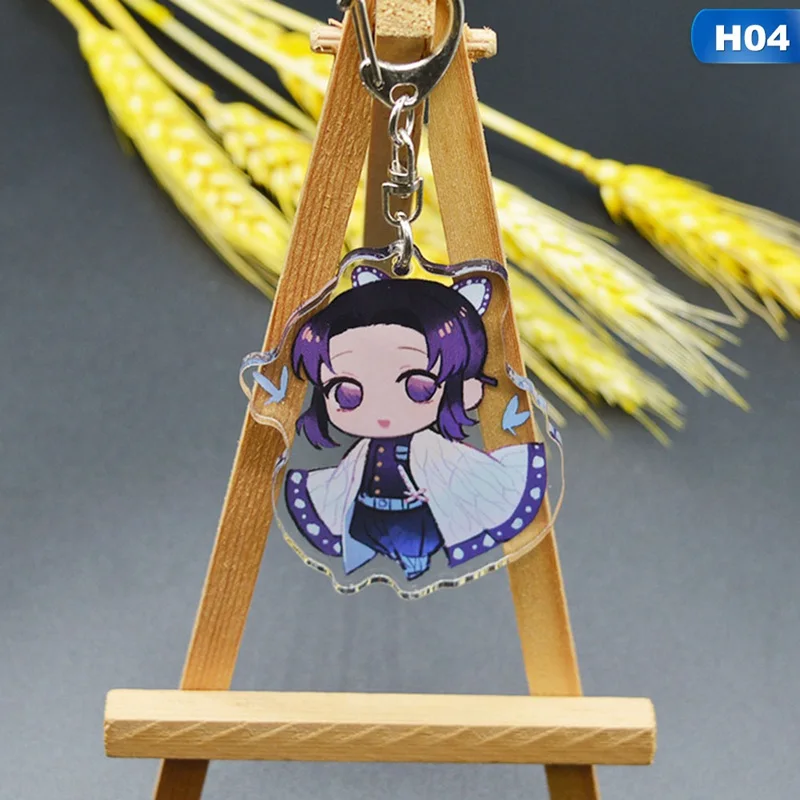 Брелок Kimetsu No Yaiba для косплея, реквизит для косплея, Kamado Tanjirou Nezuko, брелок для ключей Agatsuma Zenitsu, автомобильный брелок