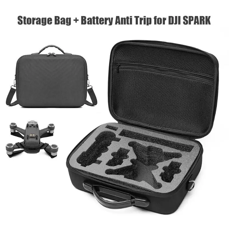

Handbag Storage Bag Case+Battery Anti-separation Buckle for DJI SPARK Drone