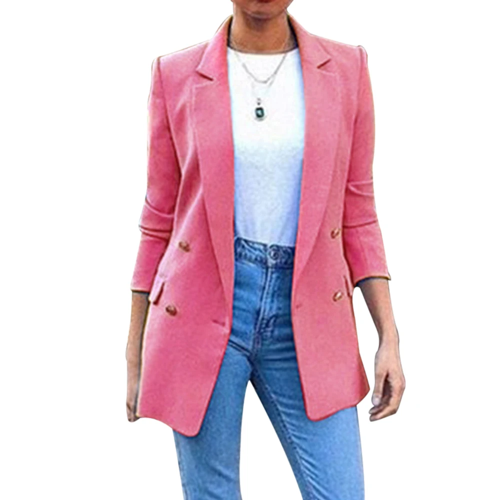 

2020 New Fashion Suit Jacket Women's Suit Jacket Long Coat Office Lady Lapel Jacket Casual Jacket Women's Suit Jacket Jacket