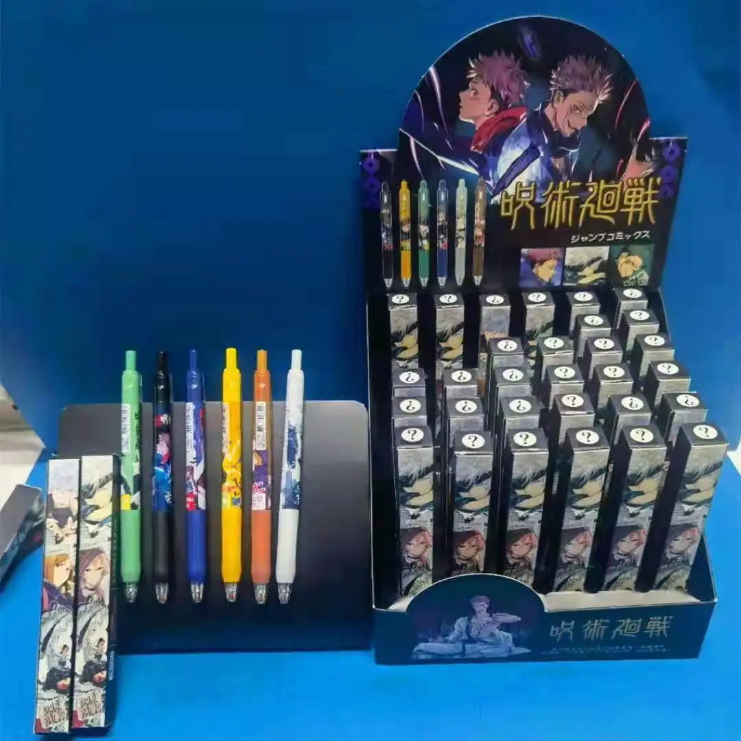 3PCS Itadori Yuji Fushiguro Megumi Gojo Satoru Anime Character Jujutsu  Kaisen Gel Pens Kids Aesthetic Stationery School Supplies - AliExpress