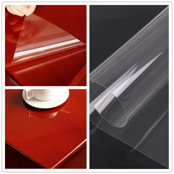 

SUNICE 2MIil/4Mil/7Mil High Glossy Anti-Scratch Wall Table Protective Film Furniture Film Sticker 60"(152cm) x 9.8 ft(300cm)