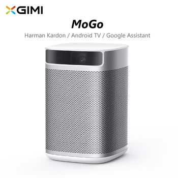 

Original XGIMI MOGO DLP Projector Android 9 2GB 16GB 210 ansi Lumens Home Theater Harman Kardon Support 1080P 4K Video Player