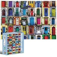 Puzzle en forme spéciale de 2000 pièces, jouet de qualité supérieure, nouveau, célèbre, avec vue de porte, défi Impossible, jeu de cerveau, offre spéciale